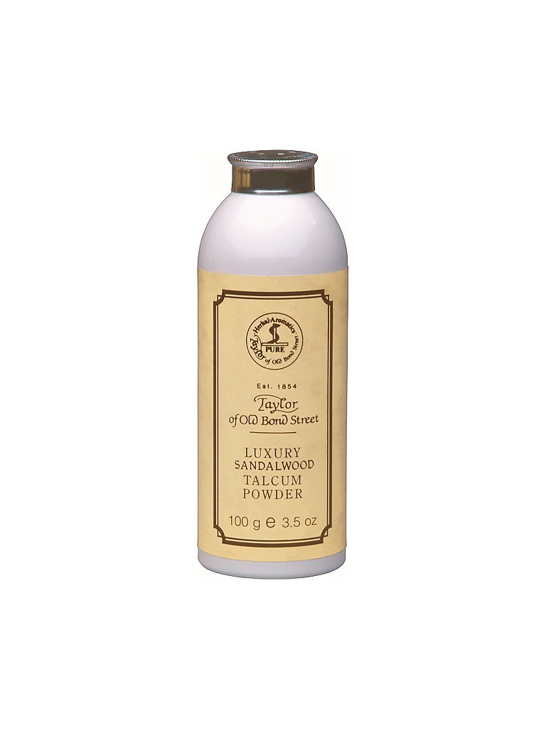 TAYLOR OF OLD BOND STREET Sandalwood Luxury Talcum Powder 100g
