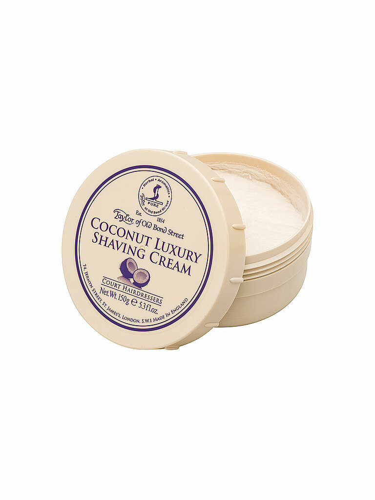TAYLOR OF OLD BOND STREET Shaving Cream Bowl Coconut 150g