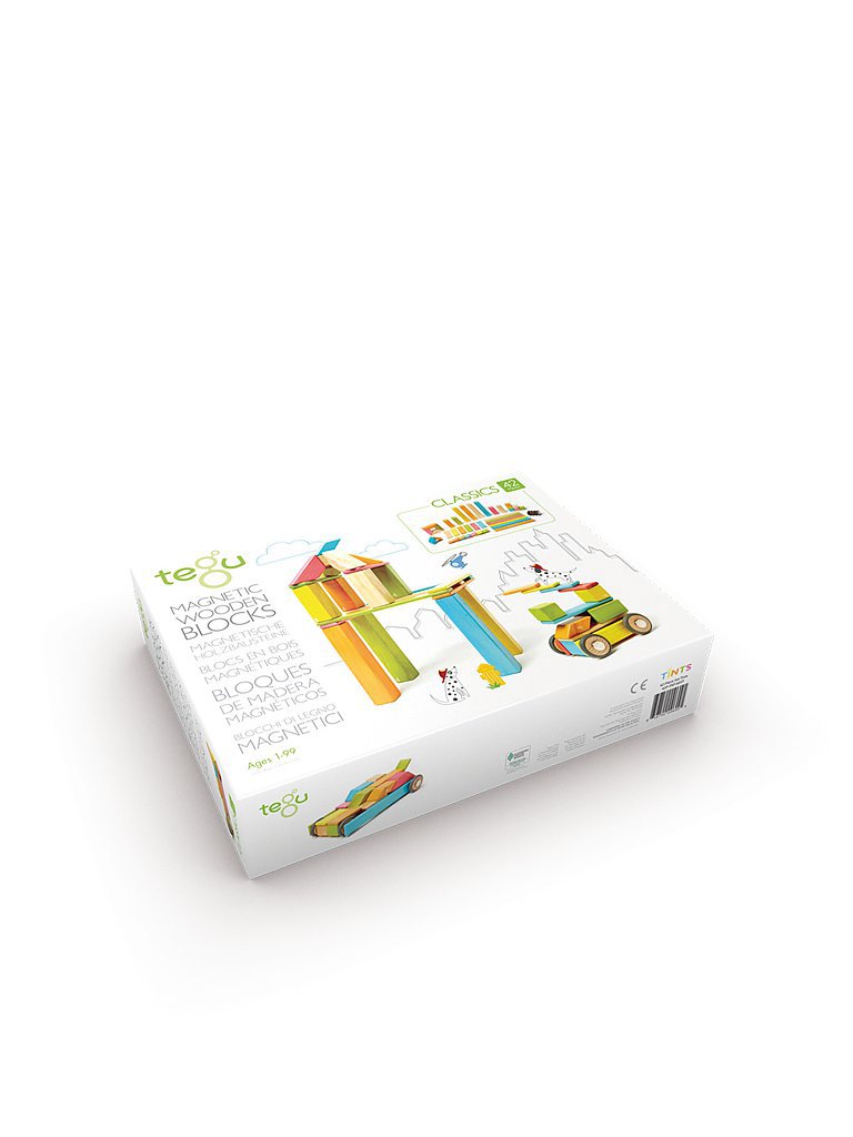 TEGU Magnetisches Holzset 42-tlg.