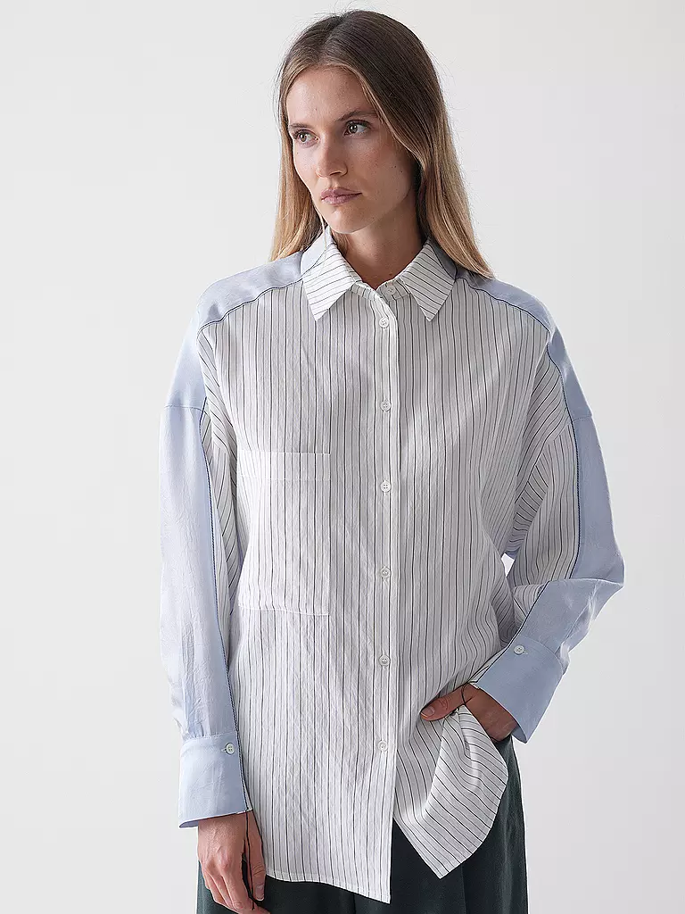 TELA | Bluse | hellblau