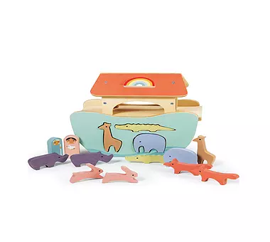 TENDER LEAF TOYS Kleines Steckspiel Arche Noah