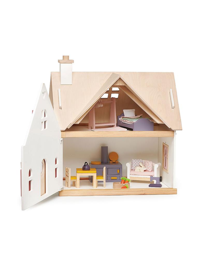 TENDER LEAF TOYS Puppenhaus Cottontail aus Holz transparent