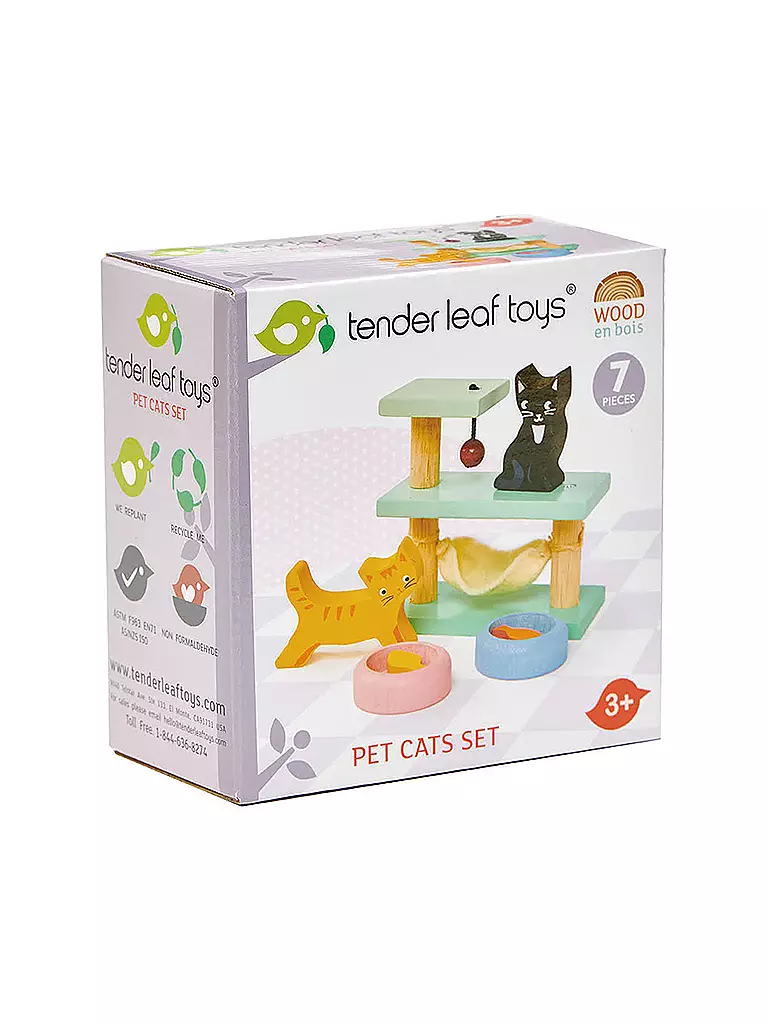 TENDER LEAF TOYS | Puppenhaus Katzen | keine Farbe