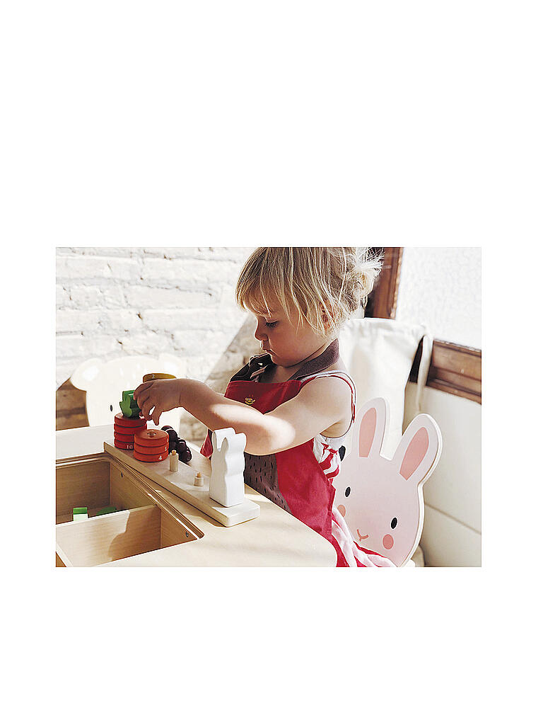 Tisch Und Stühle Kinder Ab 1 Jahr TENDER LEAF TOYS Tisch und Stühle Hase und Bär keine Farbe
