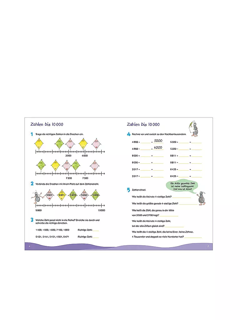 TESSLOFF VERLAG | Übungsheft - Fit für Mathe 4. Klasse | keine Farbe