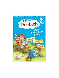 TESSLOFF VERLAG | Fit für Deutsch 2. Klasse - Mein 5-Minuten Block | keine Farbe