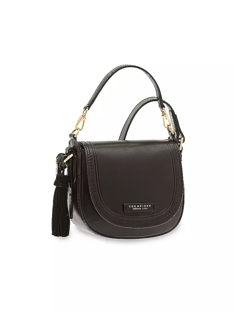 THE BRIDGE | Ledertasche - Mini Bag  PEARL DISTRICT | schwarz