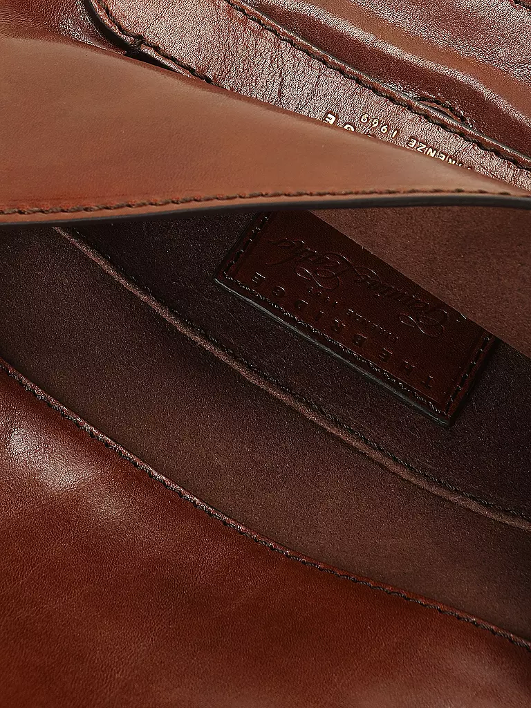 THE BRIDGE | Ledertasche - Mini Bag LUCREZIA WOW  | braun
