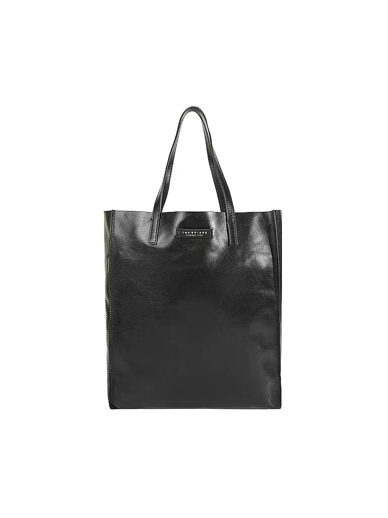 THE BRIDGE | Ledertasche - Shopper MIRRA | schwarz