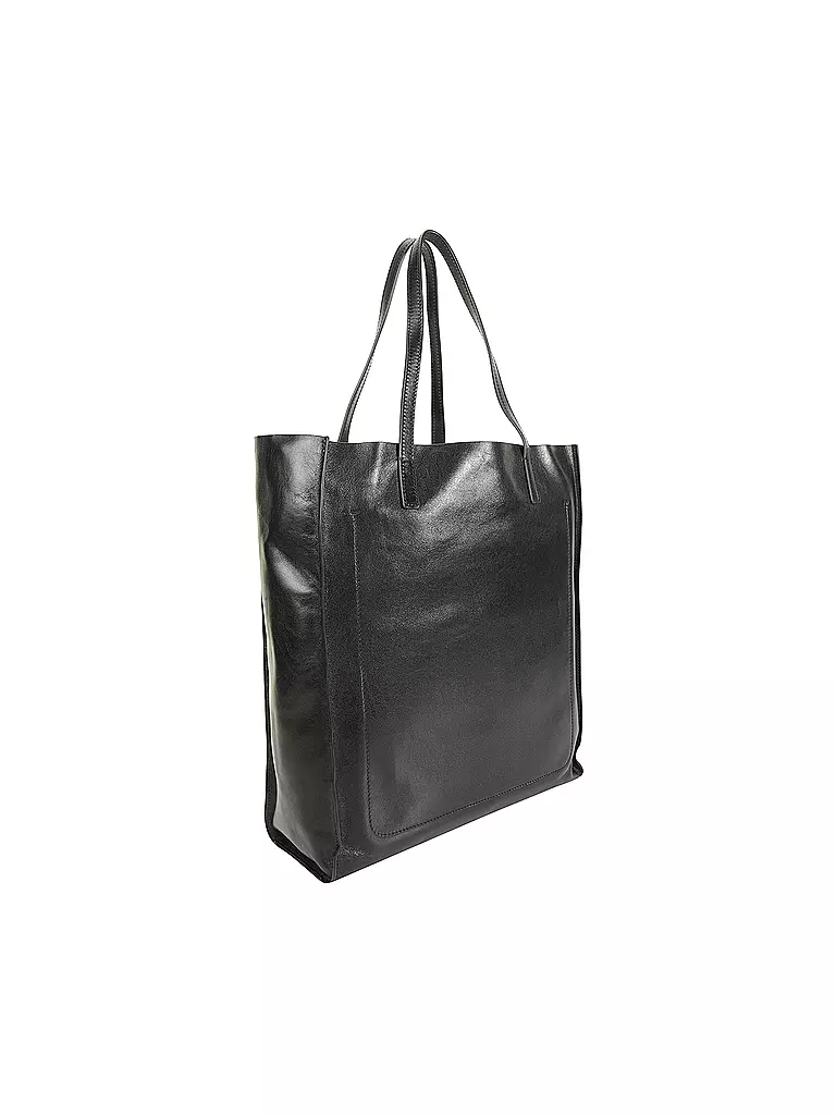 THE BRIDGE | Ledertasche - Shopper MIRRA | schwarz