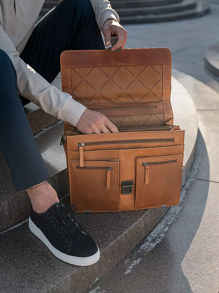 THE CHESTERFIELD BRAND | Ledertasche - Aktentasche STUTTGART 14" | 