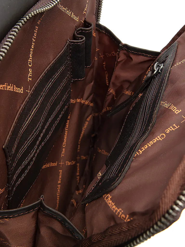 THE CHESTERFIELD BRAND | Ledertasche - Umhängetasche ALVA  | Braun