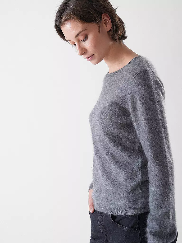 THE MERCER N.Y. | Kaschmirpullover  | hellgrau