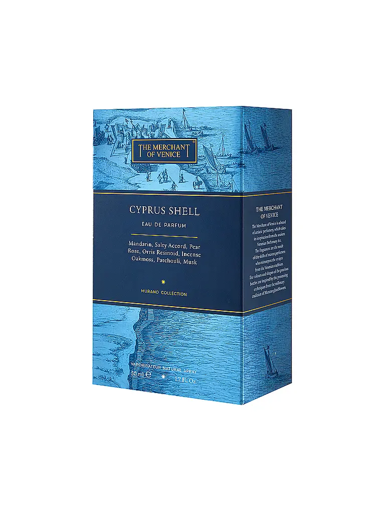 THE MERCHANT OF VENICE | Cyprus Shell Eau de Parfum 50ml | keine Farbe