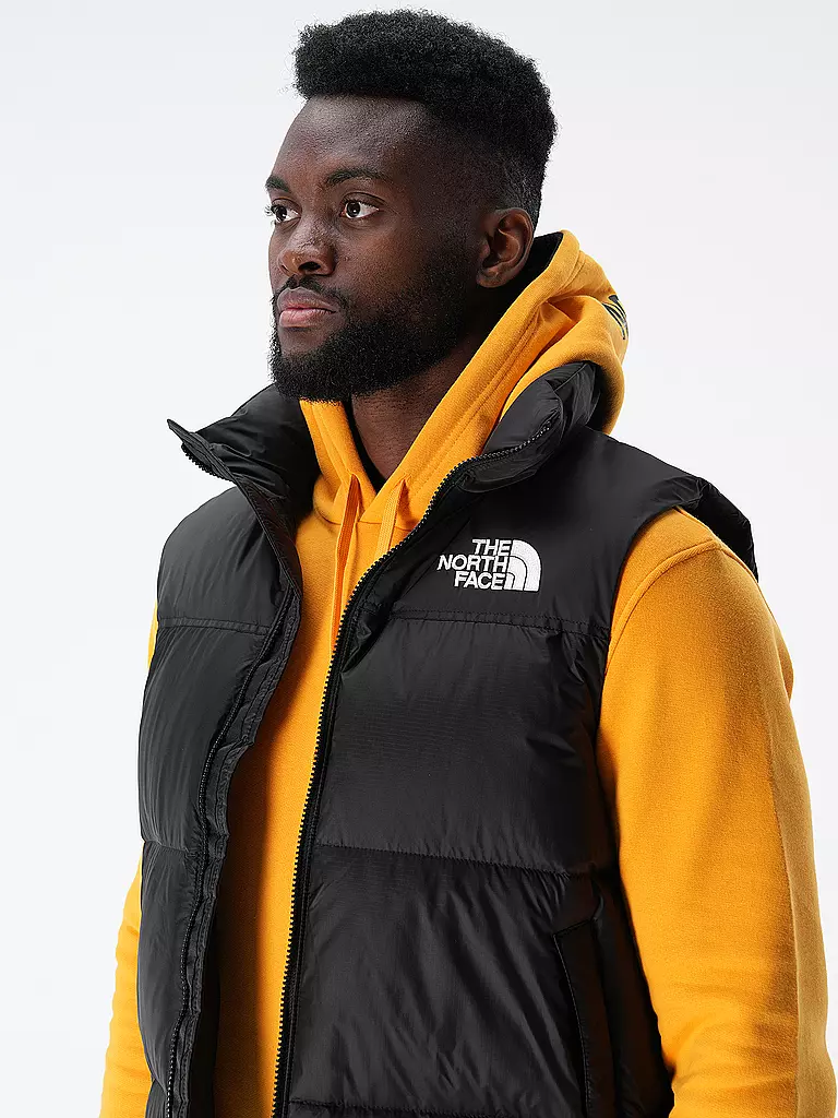 THE NORTH FACE | Daunensteppgilet M1996 RETRO | schwarz