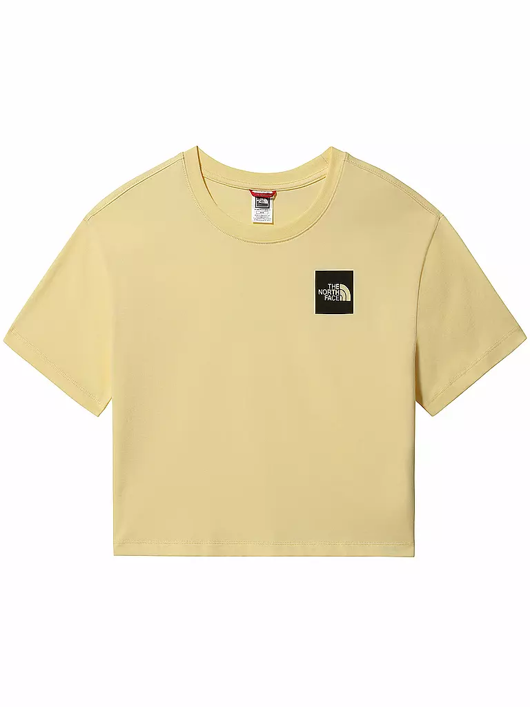 THE NORTH FACE | T Shirt Cropped Fit | gelb