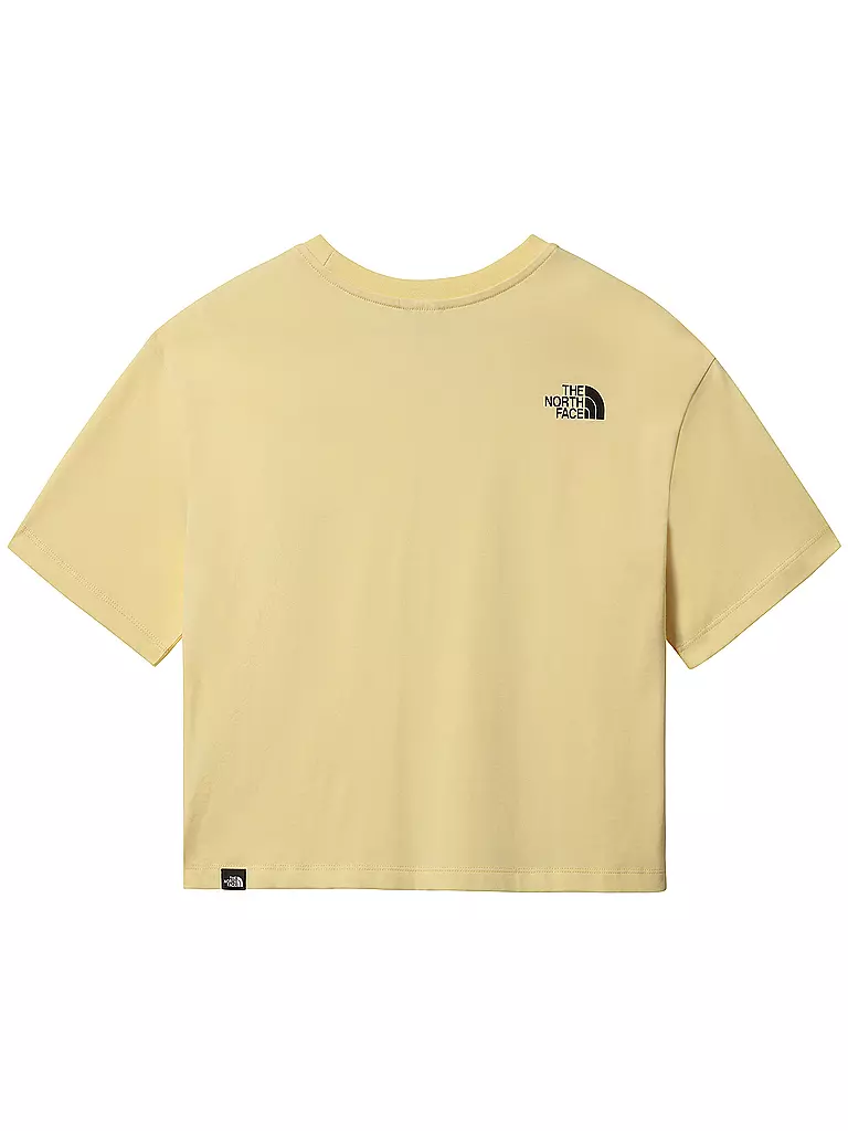 THE NORTH FACE | T Shirt Cropped Fit | gelb