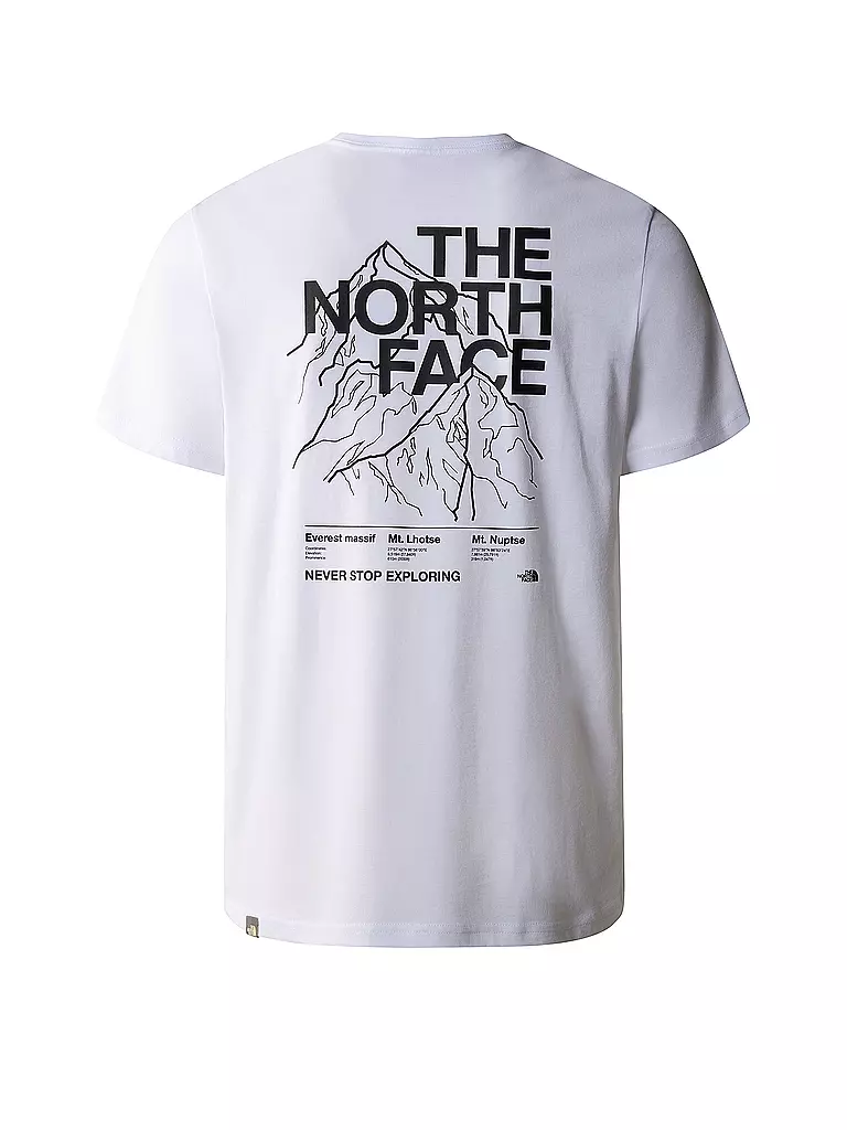 THE NORTH FACE | T-Shirt MOUNTAIN | weiss