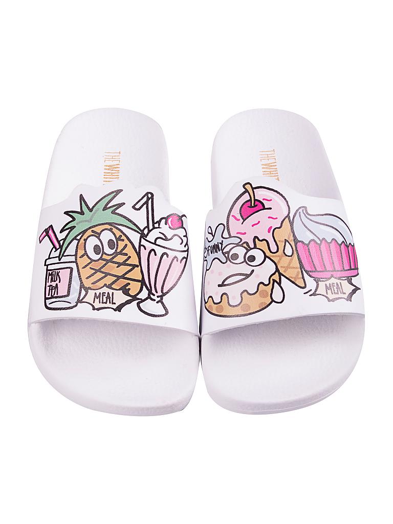 THE WHITE BRAND | Badeschuhe - Sandalen "Ananas,Donut,Eis" | 