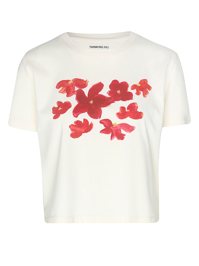 THINKING MU T-Shirt GARDEN PANNACOTA ZOWIE weiss | M