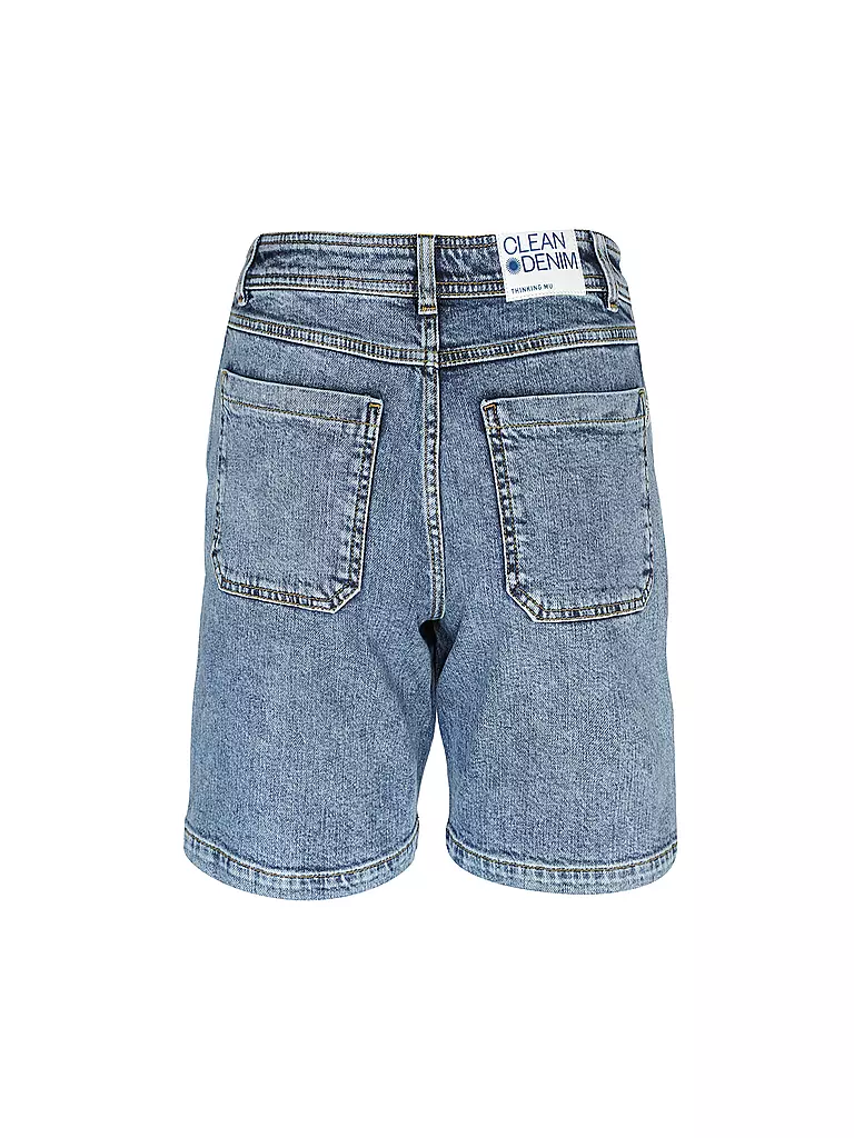 THINKING MU | Jeans Shorts JASMINE | blau