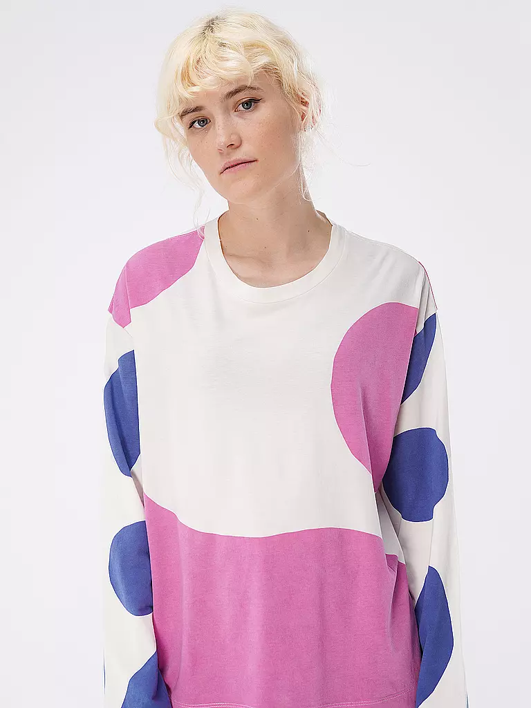 THINKING MU | Langarmshirt EMILY  | creme