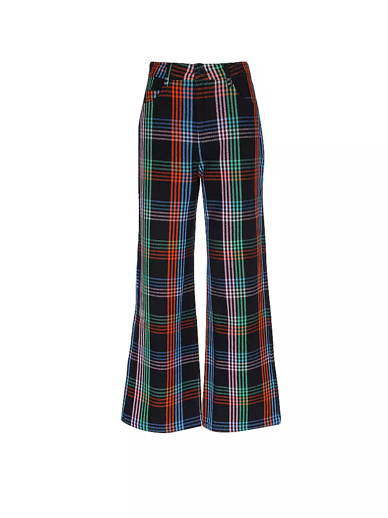 THINKING MU | Marlenehose | dunkelblau