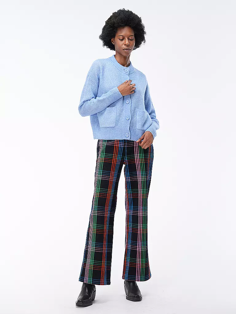 THINKING MU | Marlenehose | dunkelblau