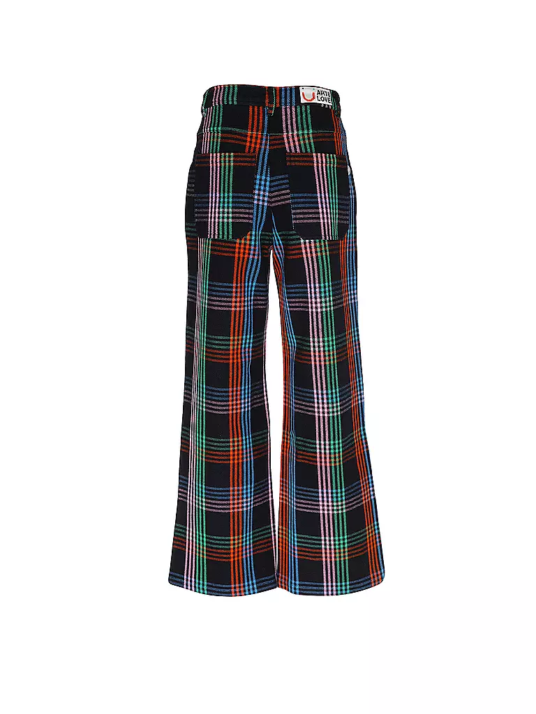 THINKING MU | Marlenehose | dunkelblau