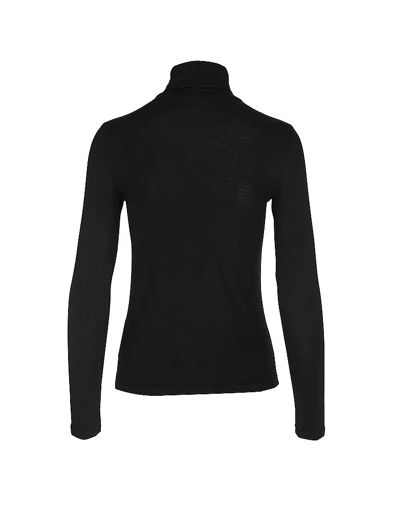 THINKING MU | Rollkragenshirt HERTIGE  | schwarz