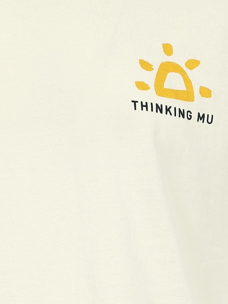 THINKING MU | T Shirt " Sonne " | creme