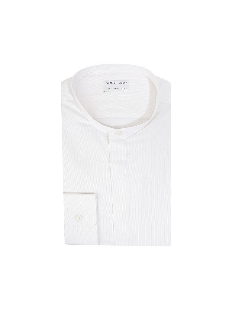 TIGER OF SWEDEN Hemd Slim Fit Forward weiß | 42