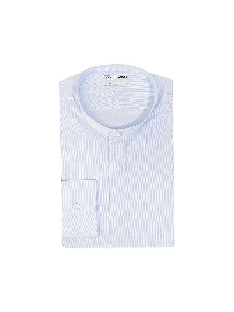 TIGER OF SWEDEN Hemd Slim Fit Forward blau | 39