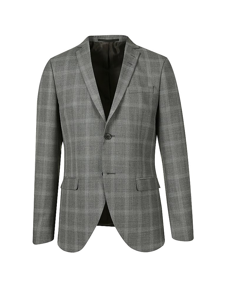 TIGER OF SWEDEN Sakko Slim Fit Jules grau | 44