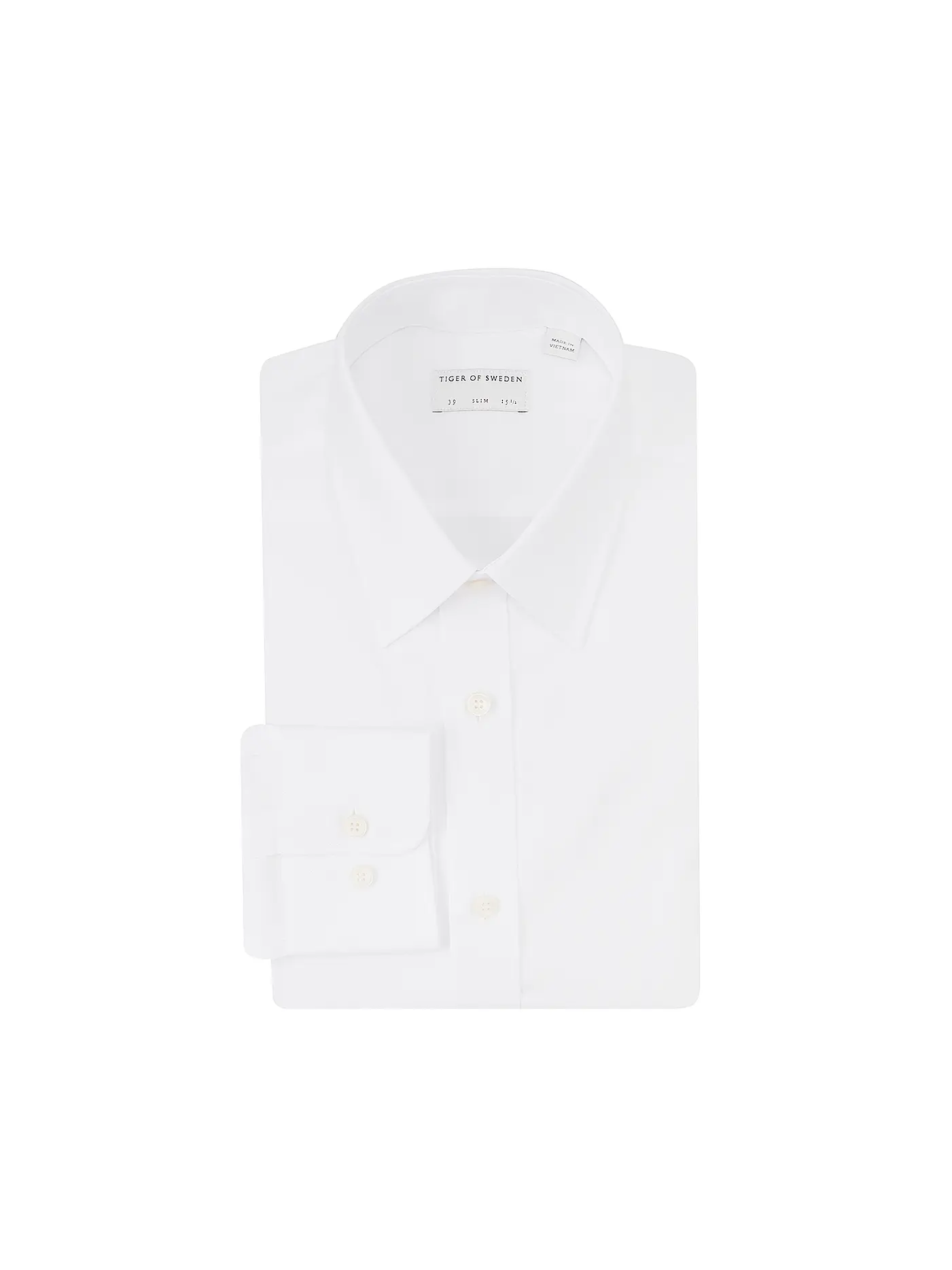 TIGER OF SWEDEN | Hemd Slim Fit ADLEY C | weiss