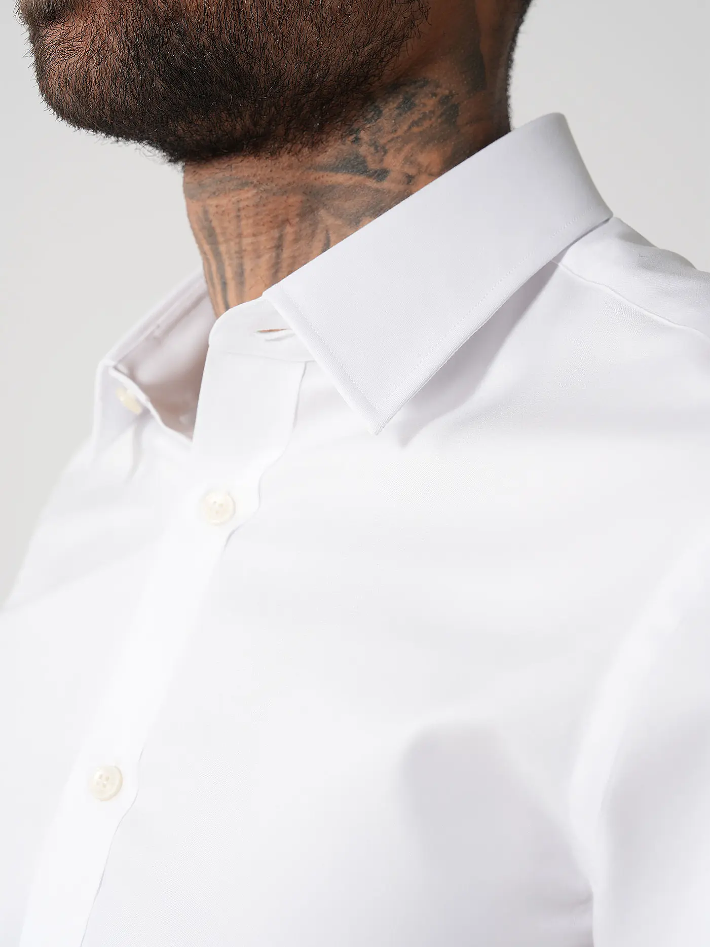 TIGER OF SWEDEN | Hemd Slim Fit ADLEY C | weiss