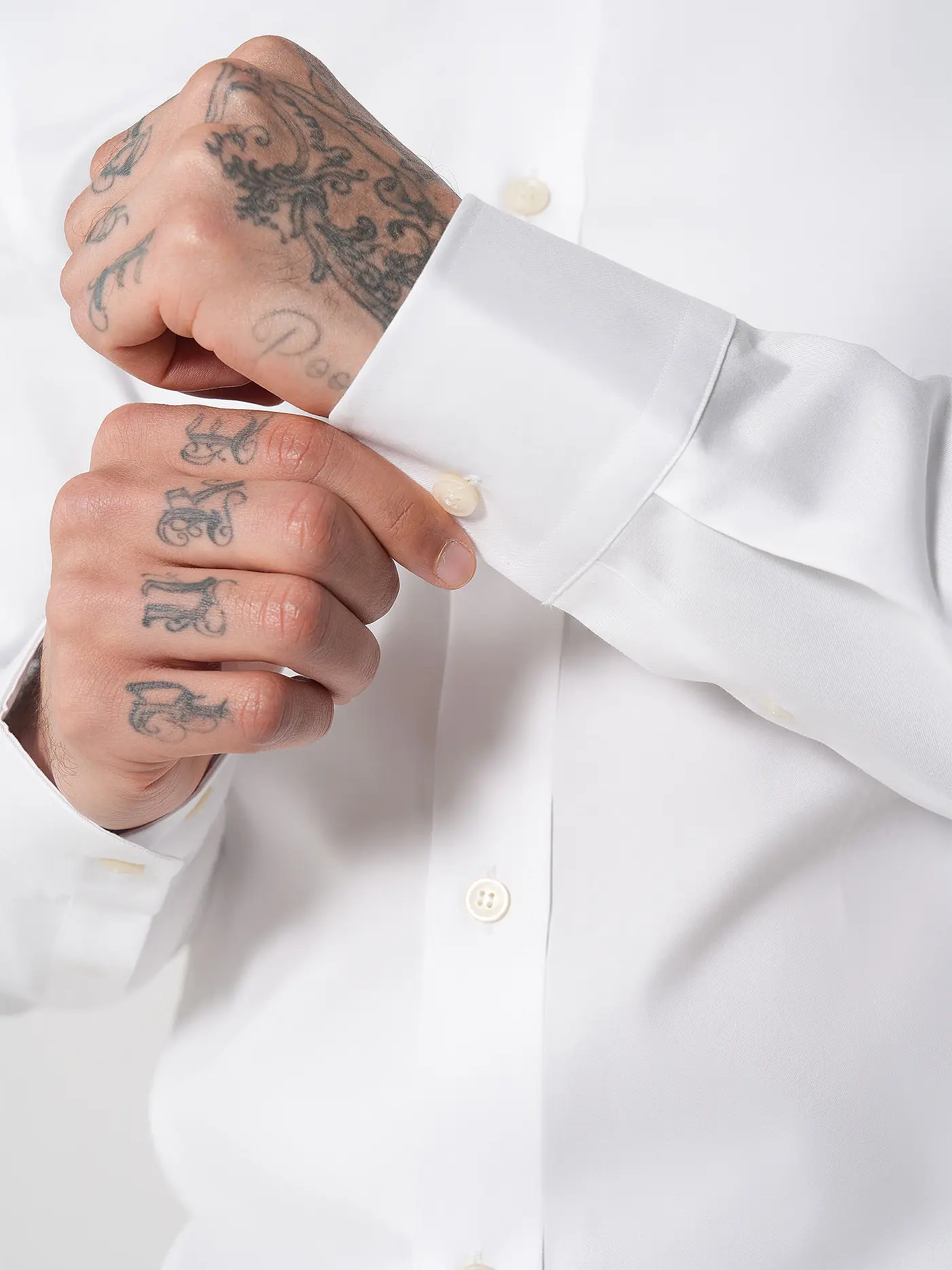 TIGER OF SWEDEN | Hemd Slim Fit ADLEY C | weiss