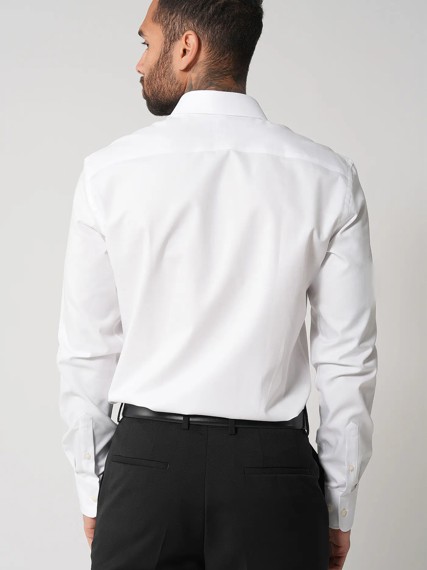 TIGER OF SWEDEN | Hemd Slim Fit ADLEY C | weiss