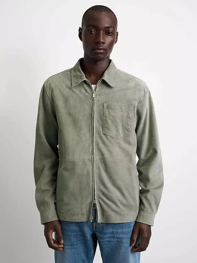 TIGER OF SWEDEN | Lederjacke  | grün