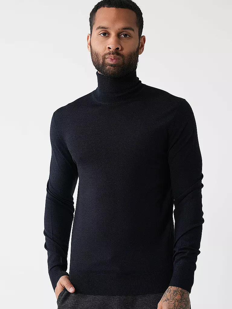 TIGER OF SWEDEN | Rollkragenpullover NEVILE | dunkelblau