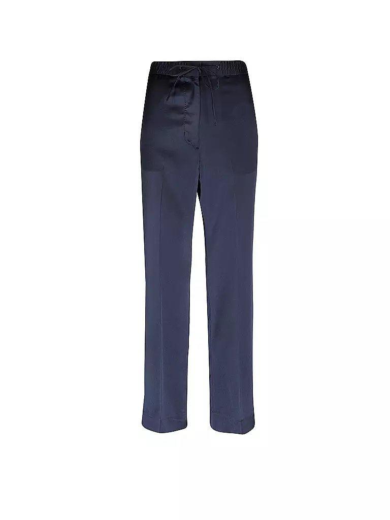 TIGER OF SWEDEN | Satinhose MEEJA | dunkelblau