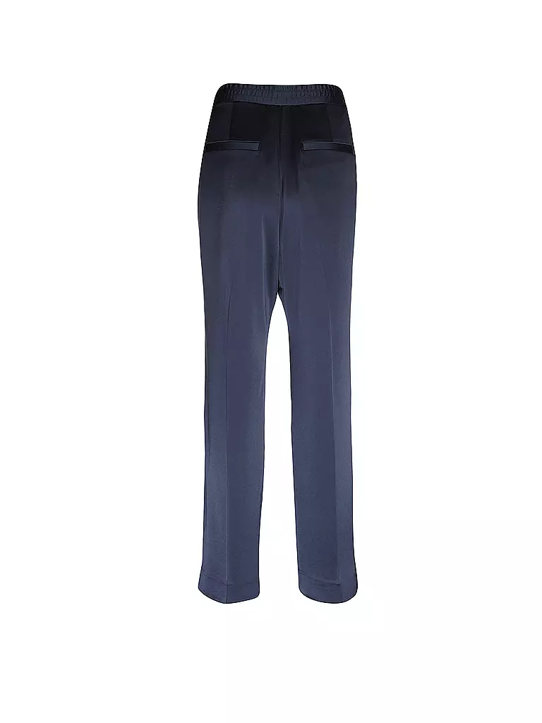 TIGER OF SWEDEN | Satinhose MEEJA | dunkelblau