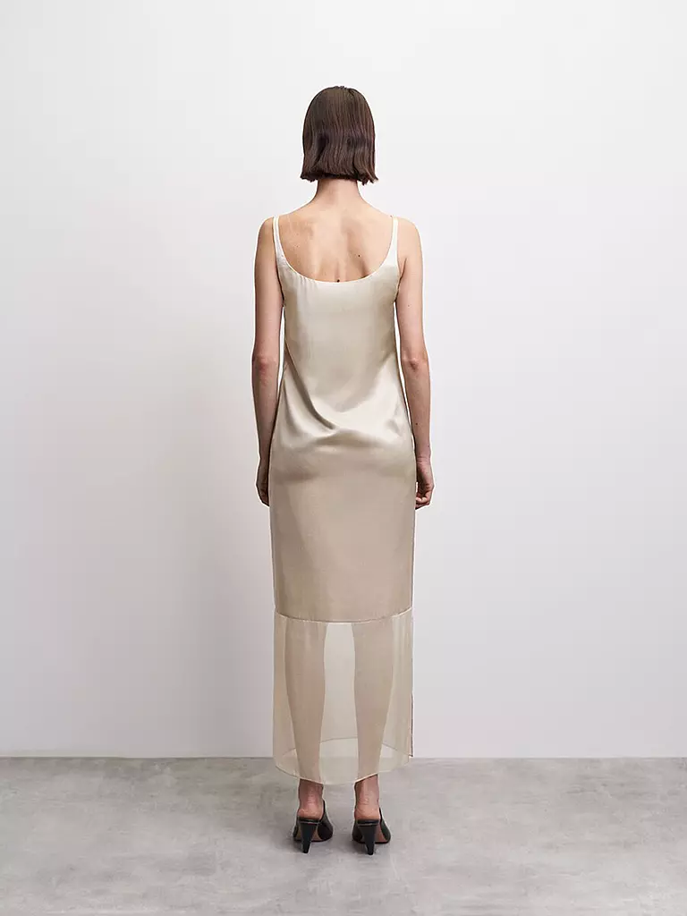 TIGER OF SWEDEN | Seidenkleid VARJO | beige
