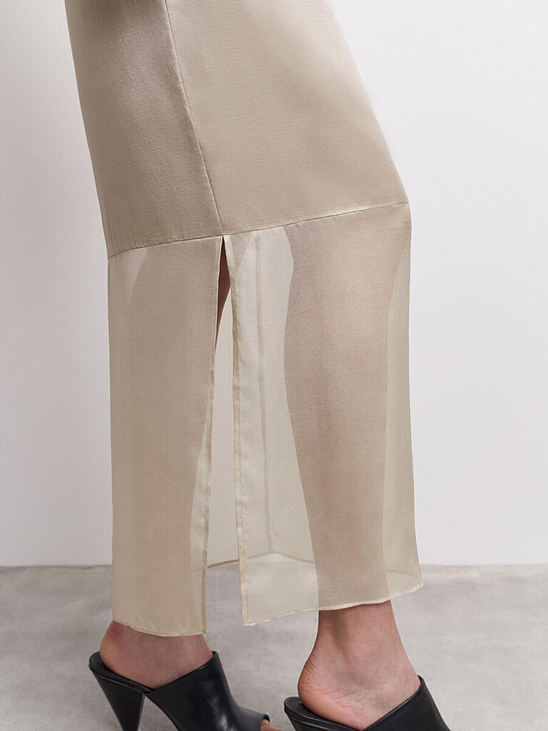 TIGER OF SWEDEN | Seidenkleid VARJO | beige