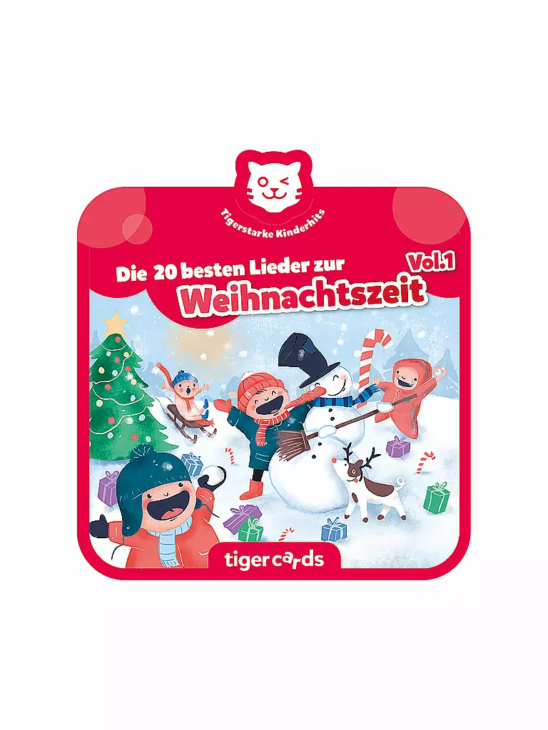 TIGERBOX | Tigercard - Die 20 besten Lieder zur Weihnachtszeit 4167 | keine Farbe