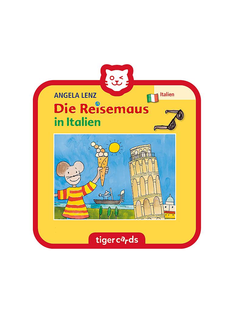 TIGERBOX | Tigercard - Die Reisemaus in Italien - Der Reiseführer für Kinder 4169 | transparent