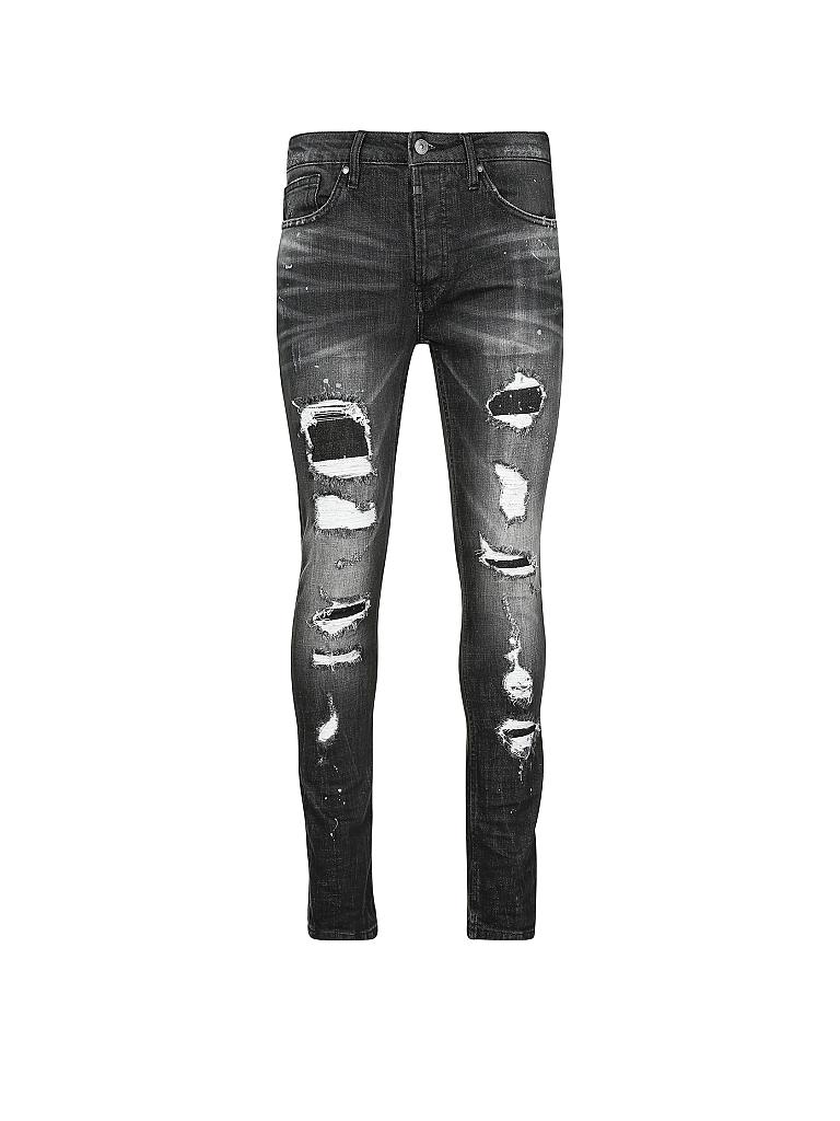 TIGHA | Jeans Slim-Fit "Morten" | schwarz