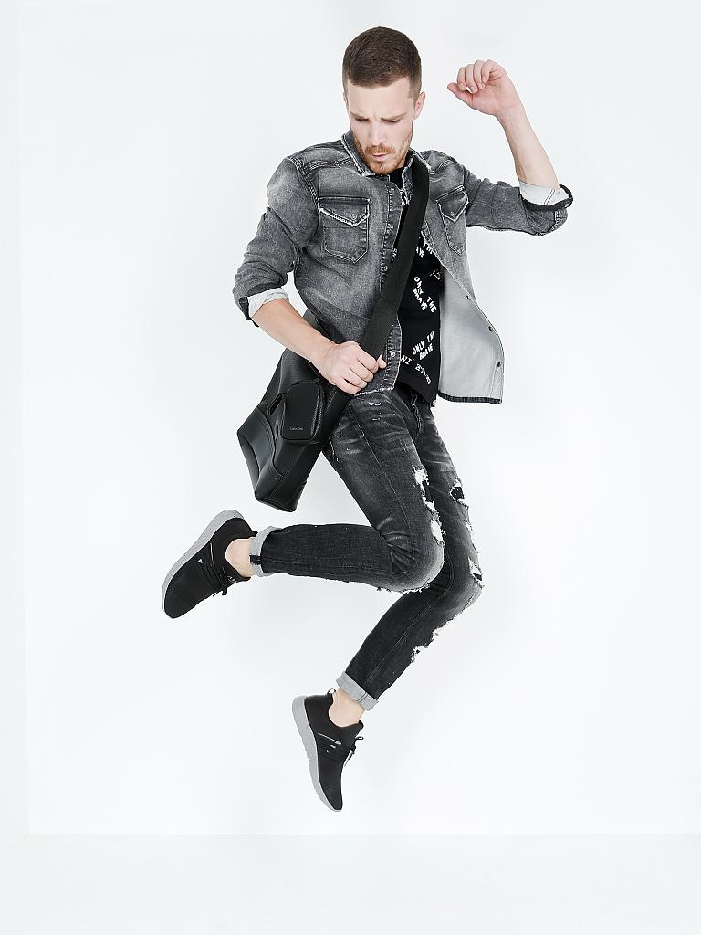 TIGHA | Jeans Slim-Fit "Morten" | schwarz
