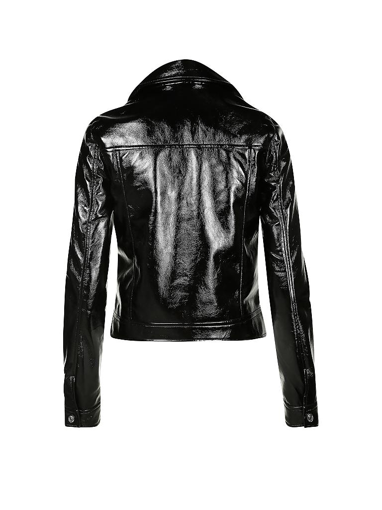 TIGHA | Lackjacke "Melisandre" | schwarz
