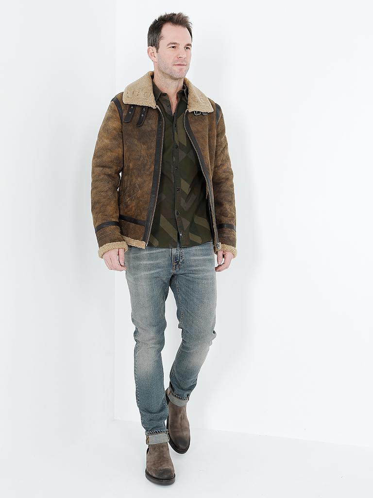 TIGHA | Lammfelljacke "Homer" | 